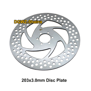 Elektrische mountainbike 203 mm 203x3,0 mm 203x3 mm 6 bouten schijfremplaat - Product Image 4