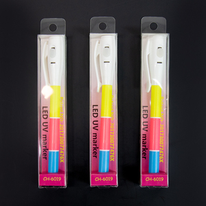 Nouveaux marqueurs magiques à lumière UV créatifs, 3 couleurs d'encre disparaissante, messages secrets invisibles, stylo magique pour enfants avec lumière UV pour la peinture - Product Image 6