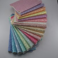 Tissu vinyle synthétique PU de qualité supérieure, effet 3D, pailleté holographique, imperméable, pour la décoration de meubles, l'artisanat et les nœuds