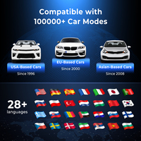 Escáner OBD2 MUCAR 892BT con Diagnóstico Inteligente de Sistema Completo, Aprendizaje de Cajas de Cambios FRM y Reparaciones Integrales de Vehículos