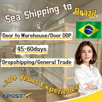 Agente de Transporte Marítimo Principal de China a Brasil, Sao Paulo, Almacén y Puerta DDP |   Compensación por Carga Perdida |   Productos Sensibles Disponibles
