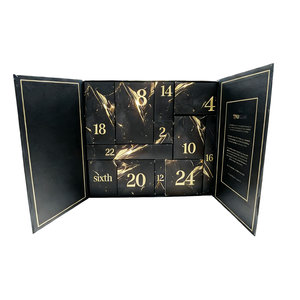 <span class=keywords><strong>Calendrier</strong></span> de l'Avent personnalisé avec logo UV, écologique, de haute qualité, boîtes à surprises pour le compte à rebours de Noël, boîtes en papier à ouverture surprise - Product Image 1