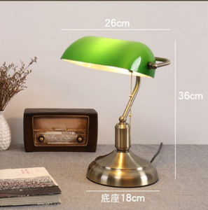 Lampada da Tavolo in Vetro Verde con Interruttore a Cerniera e Porta USB per Ricarica Rapida, Lampada da Scrivania Stile <span class=keywords><strong>Tiffany</strong></span> Verde - Product Image 5
