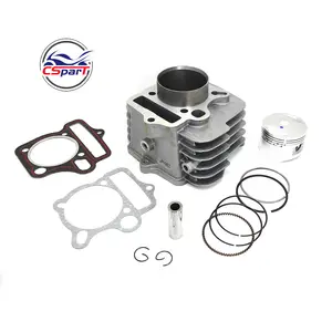 Kit de cilindro para mudança, 54mm 14mm 78mm, liventilador zongshen 125cc para 138cc, motor nova xmotos apollo tmax pit, peças de bicicleta dirt bike