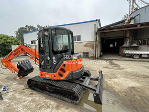 Excavadora de cadenas Hitachi ZX50U original de Japón, 5 toneladas, usada para proyectos de construcción, con 1 año de garantía. - Product Image 5