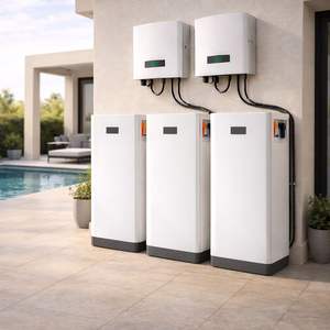 Batería ESS de Pared para el Hogar de 10 kWh y 51,2 V LiFePO4, Color Personalizado, Logotipo Personalizado, Pantalla LCD, BMS, Monitoreo Inteligente - Product Image 1