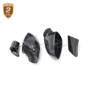 Cubierta de espejo retrovisor lateral izquierdo para Ferrari 488, cubiertas universales de fibra de carbono - Product Image 6