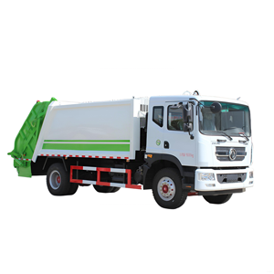New Euro 5 Automatic/Manual Control <strong>Garbage</strong> <strong>Truck</strong> 16MPa Hydraulic System 0.8m Effective Volume Household Waste Cleaning - Product Image 3