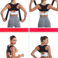 Correcteur de posture avec mousse à mémoire de forme avancée pour soulager les douleurs du haut, du milieu et du bas du dos et aligner la colonne vertébrale