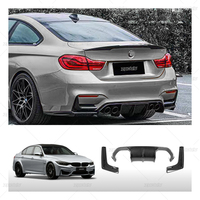 Zhous Design Car Accessories Body Kit MP Difusor trasero personalizado aceptable para BMW 3 Series F80 2014