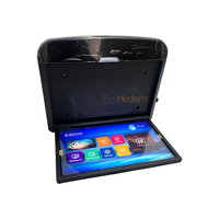 Offre d'usine 14 "Android 32G IPS USB toit de voiture Flip moniteur LCD Bus TV système de divertissement stéréo vidéo lecteur multimédia