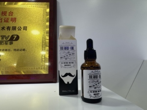 Olio Biologico Idratante 100% Olio Essenziale per la Crescita di <span class=keywords><strong>Barba</strong></span> e Capelli, Formato da Viaggio, Tenuta Forte, Azione Rapida, per Uomini - Product Image 5
