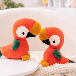 Nuevo Peco Color tucán Super suave muñeco de peluche bordado Anime Zoo recuerdo decoración juguete Material de algodón PP relleno estrés - Product Image 3