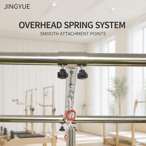Jingyue Precio de Fábrica <span class=keywords><strong>Venta</strong></span> Caliente Máquina de Pilates Reformer Dinámica de Madera de Arce con Correa de Transmisión, Set Completo de 5 Unidades - Product Image 5