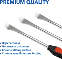 Juego de herramientas de desmonta neumáticos Handfly, kit profesional para cambio de neumáticos de motocicletas todoterreno, motocicletas, sillas de ruedas, cortacéspedes, tractores, 3X Rim