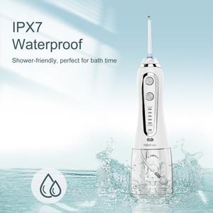 H2ofloss OEM, superventas, hilo <span class=keywords><strong>dental</strong></span> de agua portátil, limpiador de dientes inalámbrico, 300ML, 5 modos, impermeable, IPX7, <span class=keywords><strong>irrigador</strong></span> bucal - Product Image 3