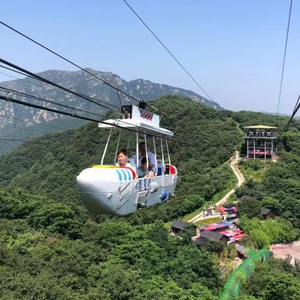 Fabricación profesional Amusement Ropeway Wheel Boat Aerial Ropeway Cableways Airship Production Safe Cableway Spacecraft - Product Image 1