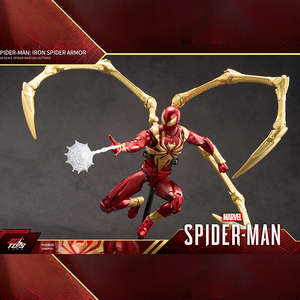 ZD Toys Marvel Spider-Man - Iron <span class=keywords><strong>Spiderman</strong></span> Suit, <span class=keywords><strong>figurine</strong></span> articulée à l'échelle 1/10, modèle <span class=keywords><strong>de</strong></span> collection, figurines à collectionner - Product Image 3