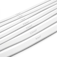 Câble plat multiconducteur gainé BVVB 2x1,5 2x2,5 3x1,5 3x2,5 mm² Câble d'alimentation rigide en cuivre à conducteurs parallèles jumeaux