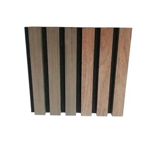 Premium Akupanel Paneles de pared acústicos de poliéster <span class=keywords><strong>Precio</strong></span> de fábrica Listones de madera Ventaja de sonido Paneles de pared acústicos Premium - Product Image 2