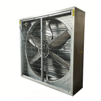 Ventilateur mural à faible bruit avec moteur en cuivre pur, à pression négative, à haut débit d'air, pour une ventilation rapide et un refroidissement en environnement difficiles
