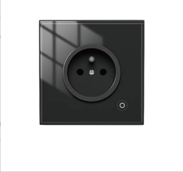 SIXWGH Tuya Smart Home WiFi UK/EU Standard 16A Power Metering Wall Smart Socket Timer Bar Design Android App for Remote Control