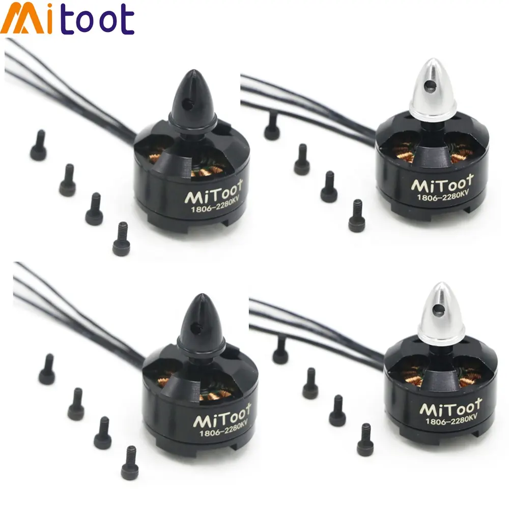 RC 1806 2280KV motore Brushless 2-3S Mini multi-rotore motore CW CCW per RC QAV250 Drone FPV 260 Quadcopter aerei