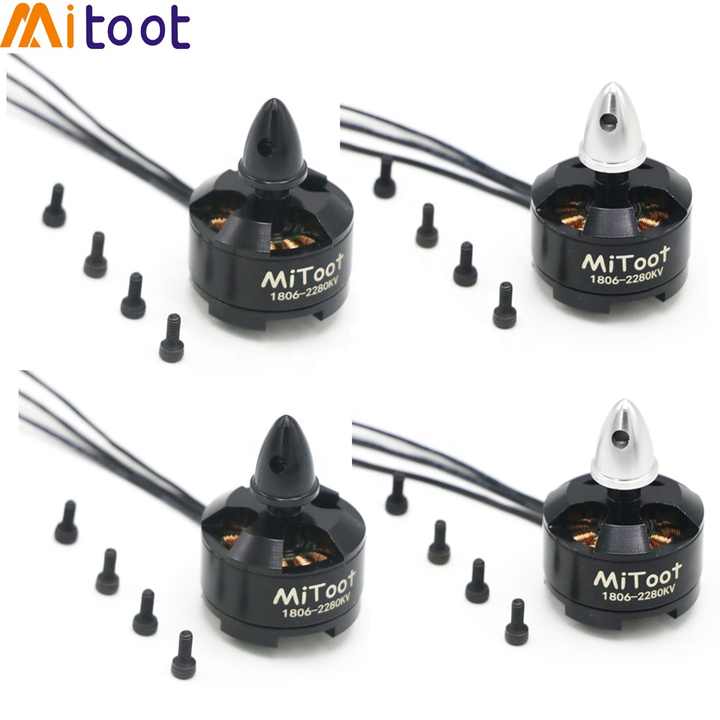 Mini Motore Brushless Multirotore 1806 2400KV CW CCW For Mini - Foto 3