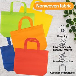 Customized <b>Reusable</b> Tote Shopping <b>Bag</b> Recycled Eco Non Woven <b>Bag</b> with logo - Product Image 2