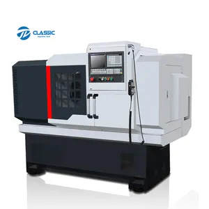 CK61100E Brand New small metal one piece casting and hard guide way CNC lathe for sale