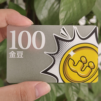 Carte de visite personnalisée en PVC, carte en plastique transparent givré, carte photo magnétique embossée Kpop Idol Popular Seasons Greetings