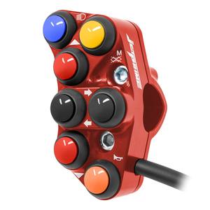 Interruptor de manillar izquierdo para Ducati Streetfighter V2 (rojo) - Product Image 2