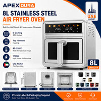 Horno Freidora de Aire Digital 6.5L 1700W, Proveedor de Compras Mixtas y Combinadas, Fábrica OEM para Importadores y Mayoristas