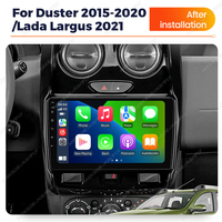 Navifly Écran tactile de navigation de voiture intégré Car-play Auto Autoradio Android X1 X2 pour Renault Duster Support BT DSP GPS WIFI