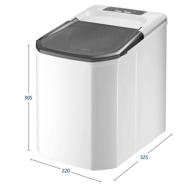 Высококачественная мини-машина для льда, домашний льдогенератор для студенческого общежития, коммерческая машина для производства молока, чая, кубиков льда