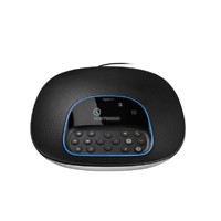 Logitech GROUP Système de Visioconférence avec Caméra, Haut-Parleur et Microphone d'Extension Optionnel, Zoom 10x, CC3500E