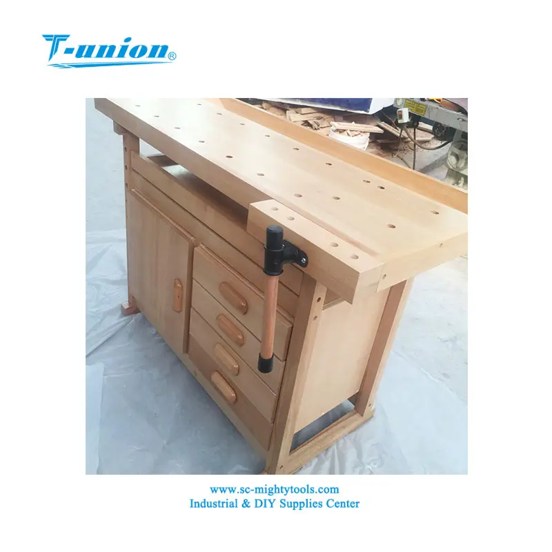 学校DIYカスタマイズ無垢材大工テーブル木工ベンチワークベンチ