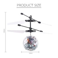 Cadeaux Enfants Lumière Electrique Capteur de Main Robot Volant Fly Ball RC Mini Hélicoptère Induction Capteur Flying Ball Jouets pour Garçons