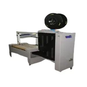 Voll automatische Riemen maschine Karton Automatische Umreifung maschine Automatische Ballen presse