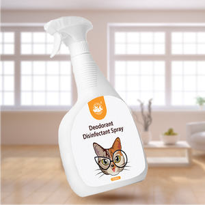 สเปรย์กำจัดกลิ่นสำหรับสัตว์เลี้ยงสำหรับกลิ่นที่รุนแรงสเปรย์ระงับกลิ่นกายป้องกันเชื้อโรคสำหรับสุนัขหรือแมวปัสสาวะมีกลิ่นบนพื้นเฟอร์นิเจอร์พรม - Product Image 5
