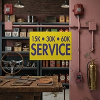 Autocollants décoratifs de plusieurs tailles 15K 30K 60K, impression publicitaire, signalisation de sécurité industrielle en vinyle, étiquettes professionnelles 10x7 pouces