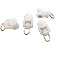 Supports de rideaux en plastique Jinhualian, supports de rideaux en plastique, glissières de rideaux
