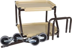 Shelf <strong>Mobility</strong> <strong>Trolley</strong> Height Adjustable <strong>Trolley</strong>, Walking Aid with Wheels <strong>Mobility</strong> Walker for Elderly Walking Frame for Storage - Product Image 6