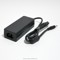 MeanWell GSM60A15-P1J 5V 7.5V 12V 15V 18V 24V 28V 48V AC-DC Dapat Diandalkan Adaptor 4A Medis Hijau