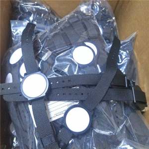 สายรัดข้อมือไนลอน RFID ปรับขนาดได้ พร้อมหัวเข็มขัดโลหะความถี่สูง GSC 13.56MHZ - Product Image 6