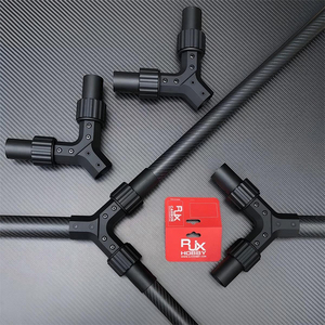RJXHOBBY RJX Y-Type Folding Aluminum Alloy Adapter Connector for <b>Drone</b> Arms and Rod Fixing Model RJX3408 - Product Image 6
