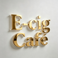 Enseigne lumineuse personnalisée en acrylique rétroéclairée par LED 3D en acier inoxydable, étanche, pour extérieur, café, devanture de magasin, logo lumineux, 3500K blanc chaud