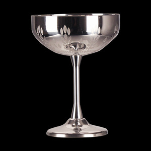 304 gobelet en acier inoxydable or <span class=keywords><strong>Rose</strong></span> verre à vin blé oreille Texture tasse <span class=keywords><strong>Martini</strong></span> pour verre à Champagne pour fête métal matériel - Product Image 6