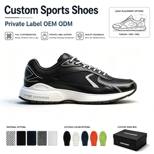 Chaussures de sport légères et respirantes en maille, style rétro plateforme, pour le skate – Contactez-nous pour logo personnalisé – Meilleure vente - Product Image 1