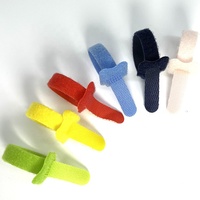 Bande de fixation arrière collante robuste et résistante attache de câble auto-agrippante sangles à crochet et boucle en nylon double face réglables